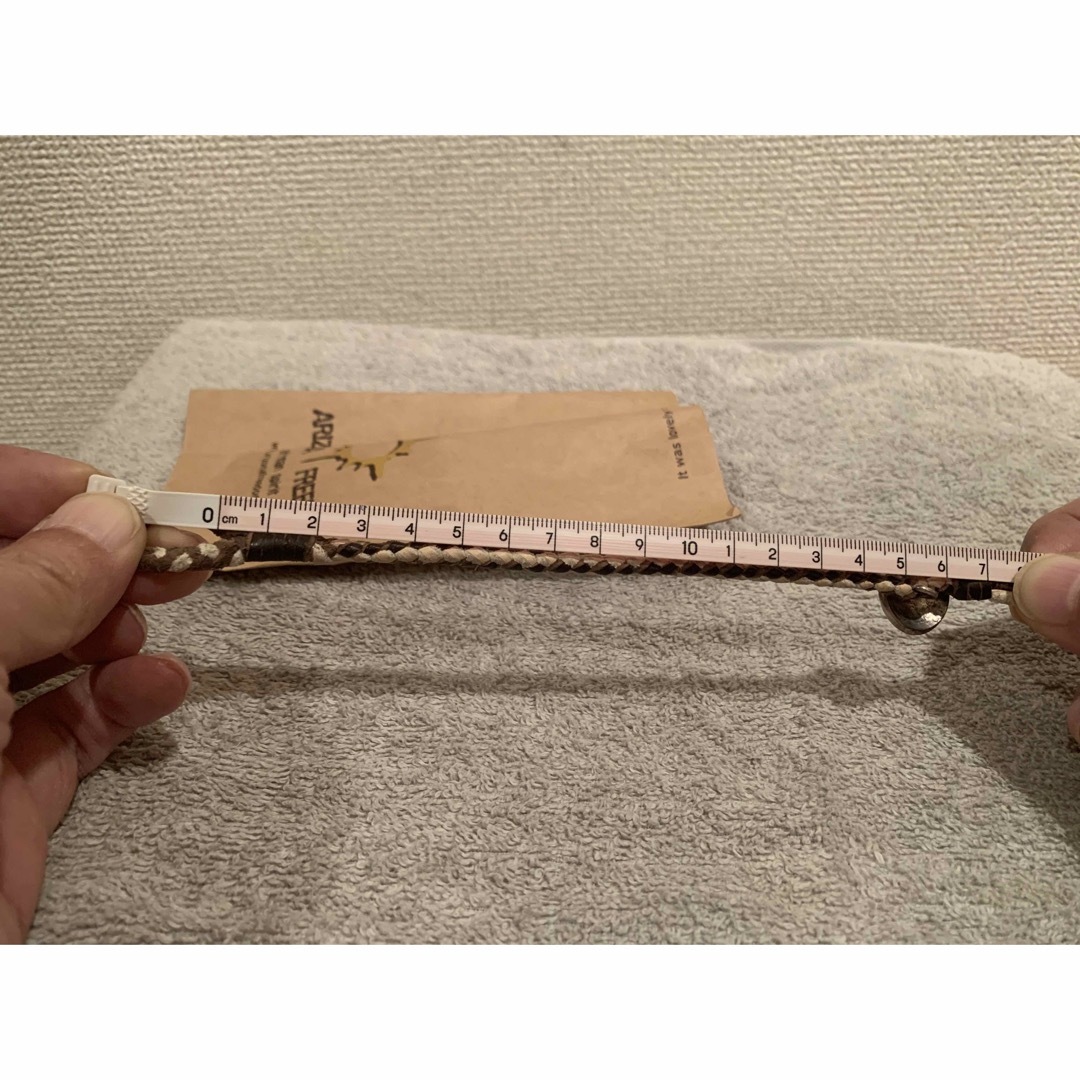 美品☆ オーダー☆ アリゾナフリーダム レザーブレスレット コンチョ 美品☆ オーダー☆ アリゾナフリーダム レザーブレスレット コンチョ