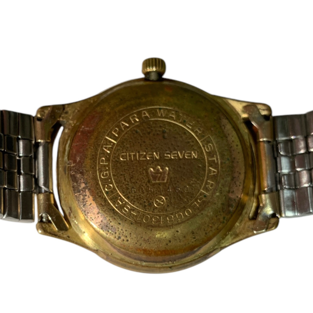 CITIZEN - CITIZEN SEVEN 23 para water 手巻き 【動作確認済み CITIZEN - CITIZEN SEVEN 23 para water 手巻き 【動作確認済み