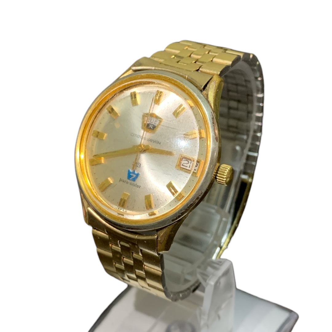 CITIZEN - CITIZEN SEVEN 23 para water 手巻き 【動作確認済み CITIZEN - CITIZEN SEVEN 23 para water 手巻き 【動作確認済み