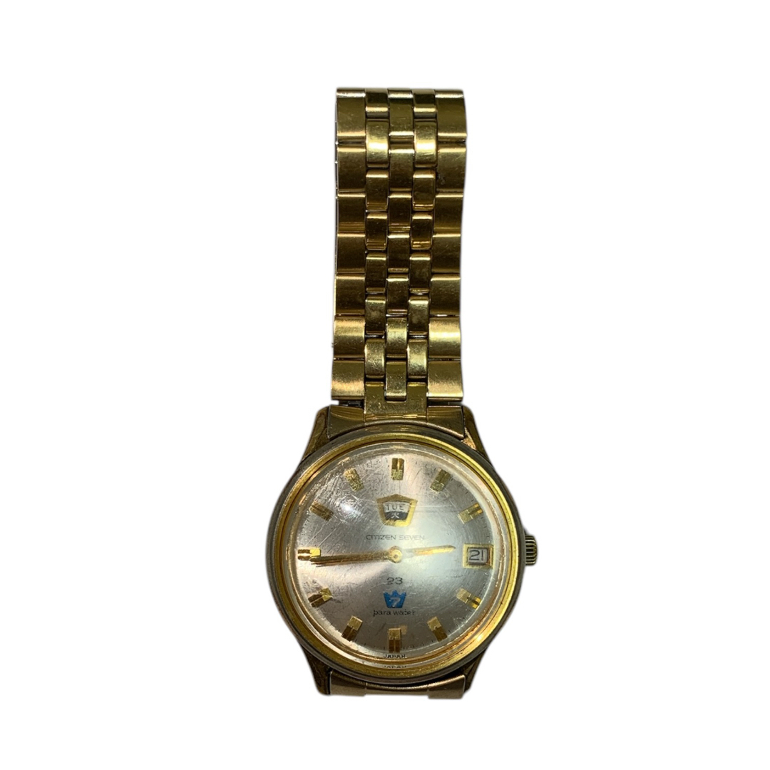 CITIZEN - CITIZEN SEVEN 23 para water 手巻き 【動作確認済み CITIZEN - CITIZEN SEVEN 23 para water 手巻き 【動作確認済み