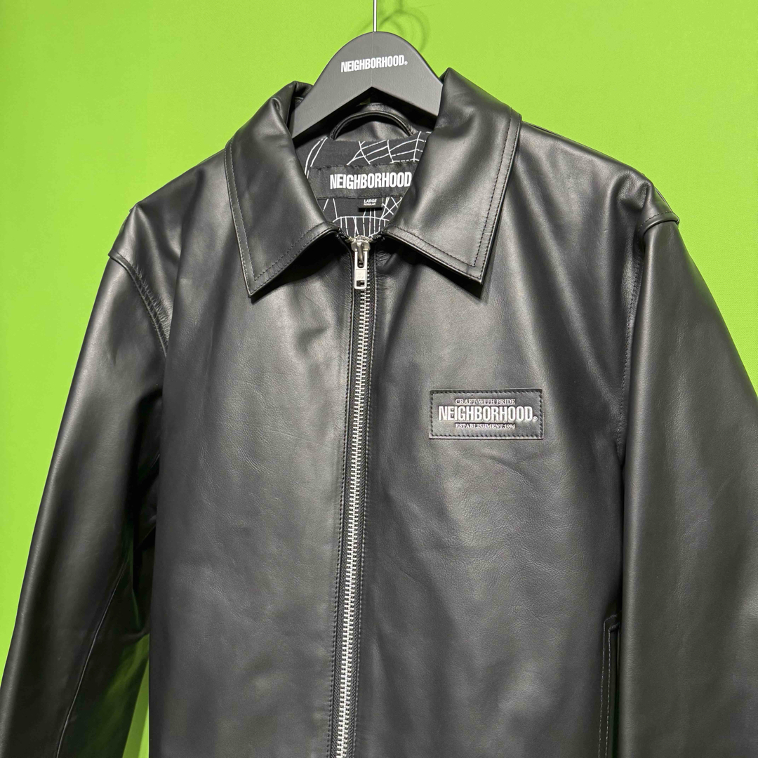 NEIGHBORHOOD - 23SS NEIGHBORHOOD SINGLE LEATHER JACKETの通販 NEIGHBORHOOD - 23SS NEIGHBORHOOD SINGLE LEATHER JACKETの通販