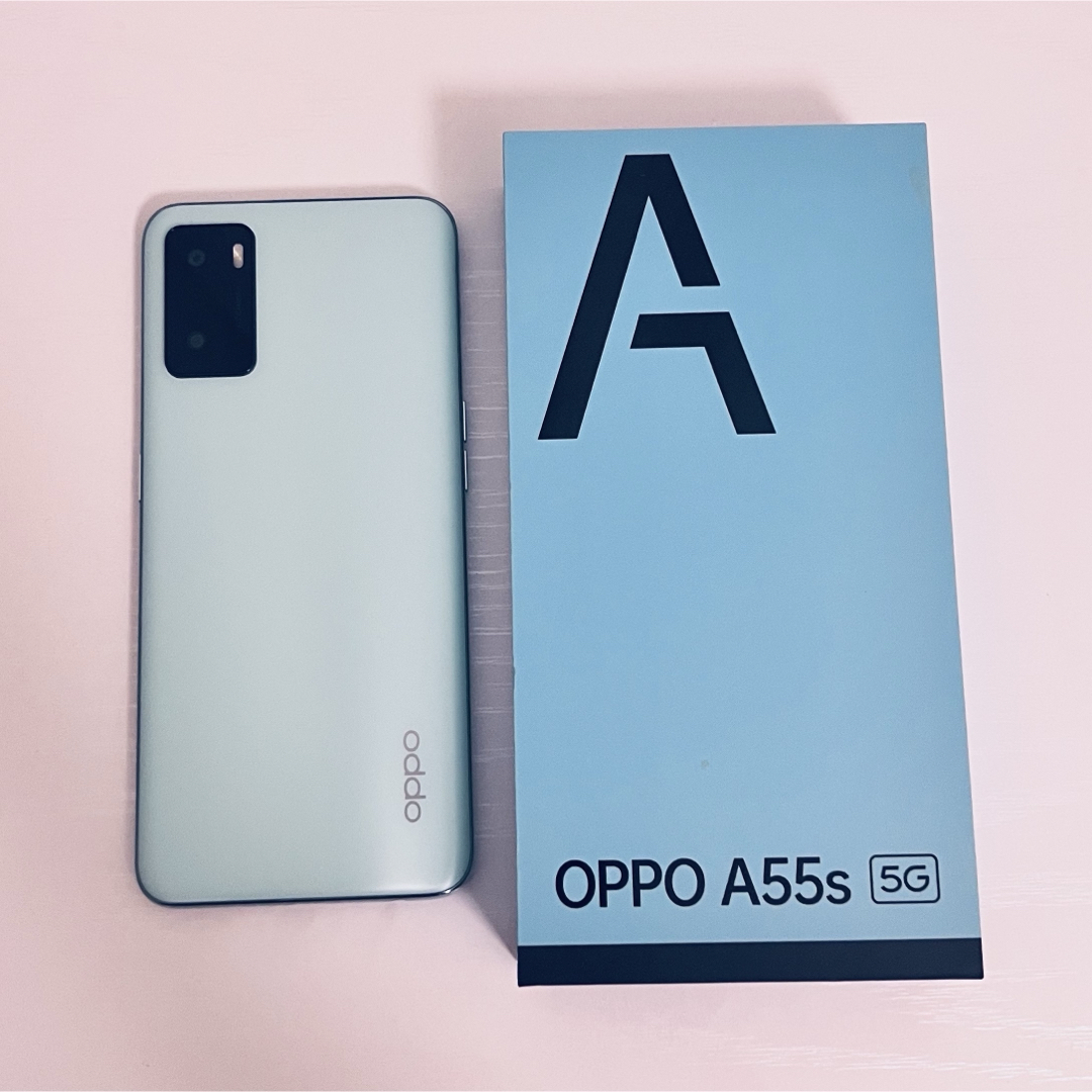 oppo a55s 5g グリーン スマホ Android SIMフリー oppo a55s 5g グリーン スマホ Android SIMフリー