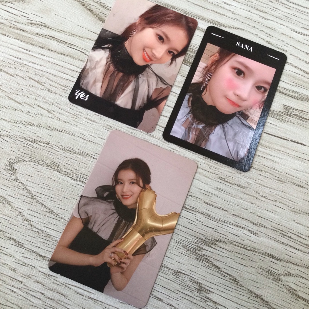 TWICE - twice サナ yes or yes トレカ yoy フォトカード sanaの TWICE - twice サナ yes or yes トレカ yoy フォトカード sanaの