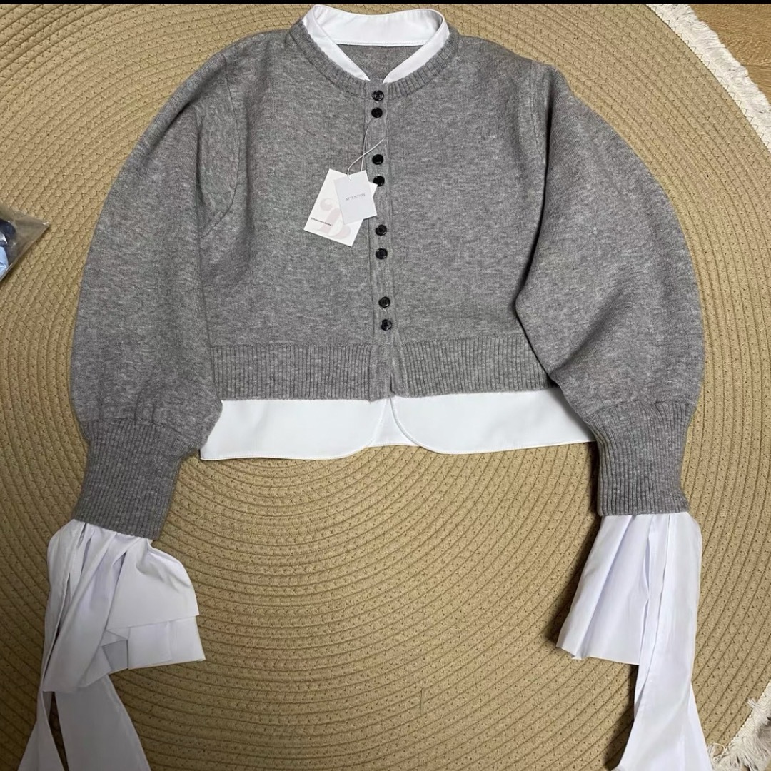 Bibiy. ANGELIQUE KNIT カーディガン 新品タグ付き Bibiy. ANGELIQUE KNIT カーディガン 新品タグ付き