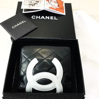 シャネル(CHANEL)のCHANEL カンボン がま口折財布(財布)