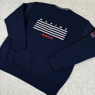 muta - 美品✨ムータマリン ジャガード クルーネックプル muta - 美品✨ムータマリン ジャガード クルーネックプル