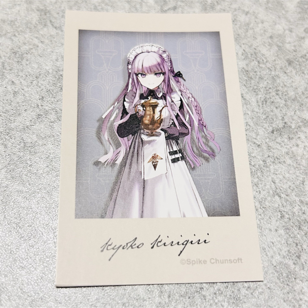 新品ダンガンロンパ 霧切響子 A カード エンタメ/ホビーのおもちゃ/ぬいぐるみ(キャラクターグッズ)の商品写真