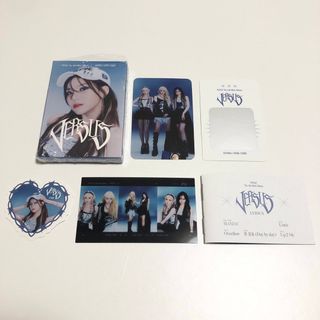 VIVIZ オムジ ステッカー VERSUS PLVE ver. 開封済み(K-POP/アジア)