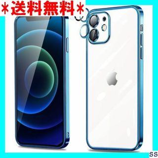 ☆在庫限り☆ iPhone 12 mini ケース クリア ース ブルー 169(その他)