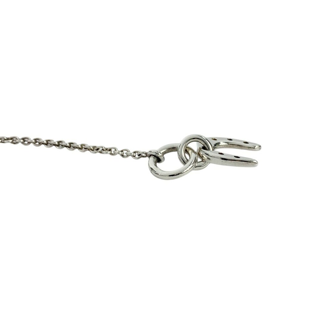 HERMES(エルメス)の■新同■　エルメス ホースシュー ネックレス アクセサリー 馬蹄 シルバー SV 925 箱 【222009】〇 レディースのアクセサリー(ネックレス)の商品写真