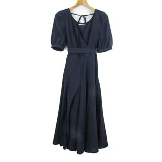 ミッシュマッシュ(MISCH MASCH)のミッシュマッシュ ワンピース 半袖 ブランド トップス レディース Sサイズ ネイビー MISCH MASCH(その他)