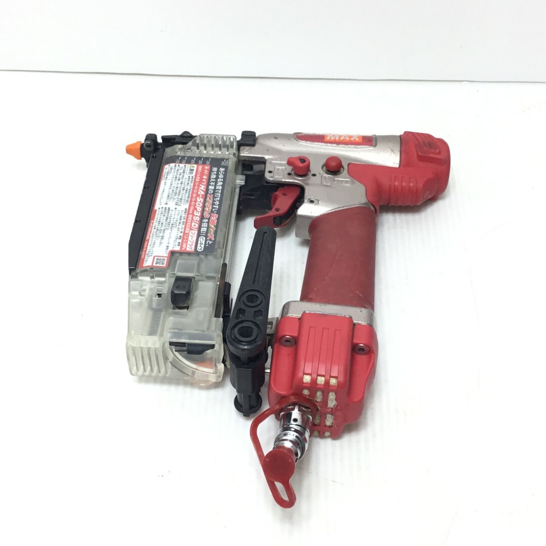 ΘΘMAX マックス ピンネイラ 程度B 本体のみ 高圧 HA-50P3S(D) レッド