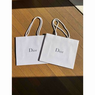 SALE！Dior紙袋2枚セット　中サイズ