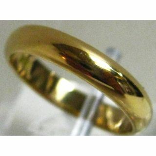 K18 18金 マリッジ リング 甲丸 サイズ＃12 結婚指輪　f(リング(指輪))