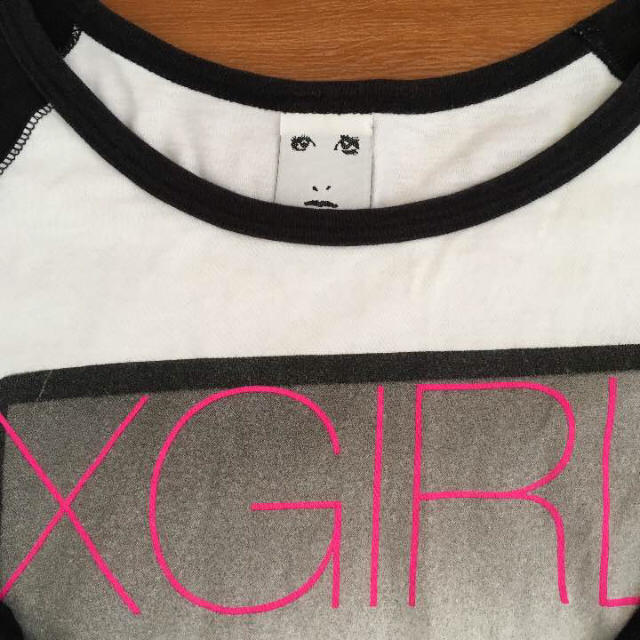 X-girl(エックスガール)の最終値下げ！x-girl 7分丈ロンT レディースのトップス(Tシャツ(長袖/七分))の商品写真