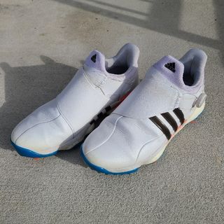 【第1位獲得!】 新品☆25cm 白 アディダスメンズゴルフシューズ GOLF adidas 25.0cm