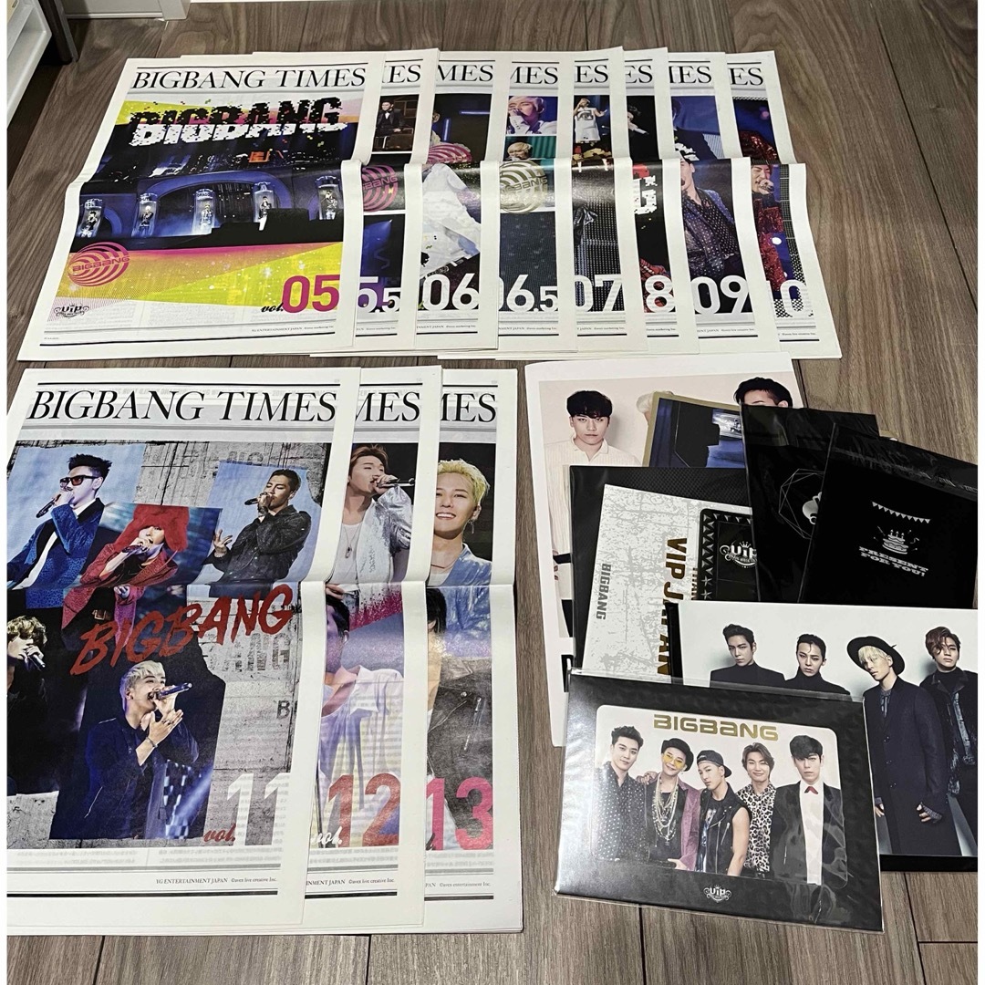 BIGBANG(ビッグバン)のBIGBANG FC VIP JAPAN会報誌セット エンタメ/ホビーのCD(K-POP/アジア)の商品写真