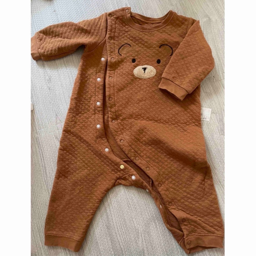 UNIQLO(ユニクロ)のUNIQLO パジャマ 値下げ キッズ/ベビー/マタニティのベビー服(~85cm)(ロンパース)の商品写真