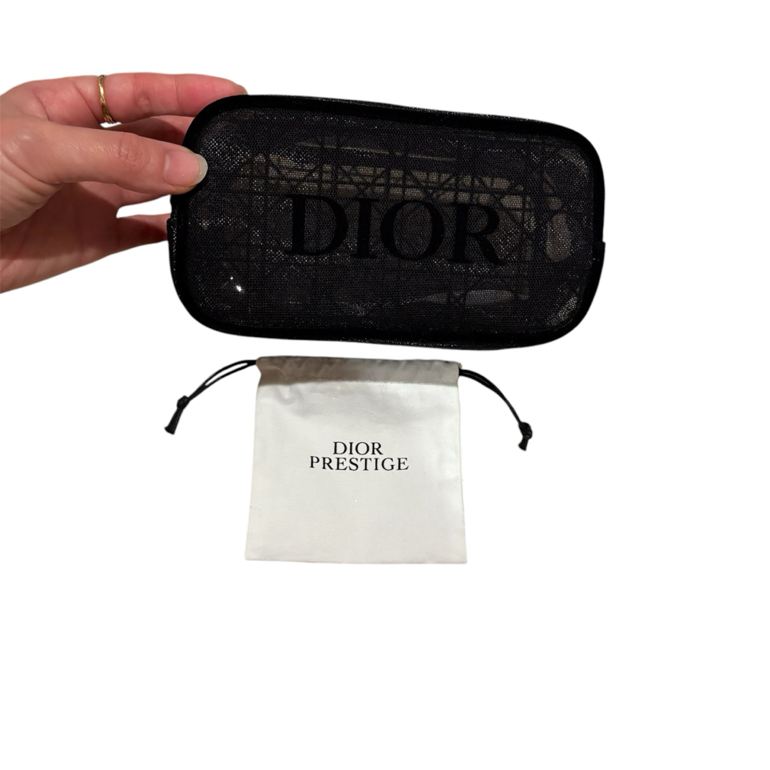 Dior - Dior メッシュポーチの通販 by * ᗩ 's shop Dior - Dior メッシュポーチの通販 by * ᗩ 's shop