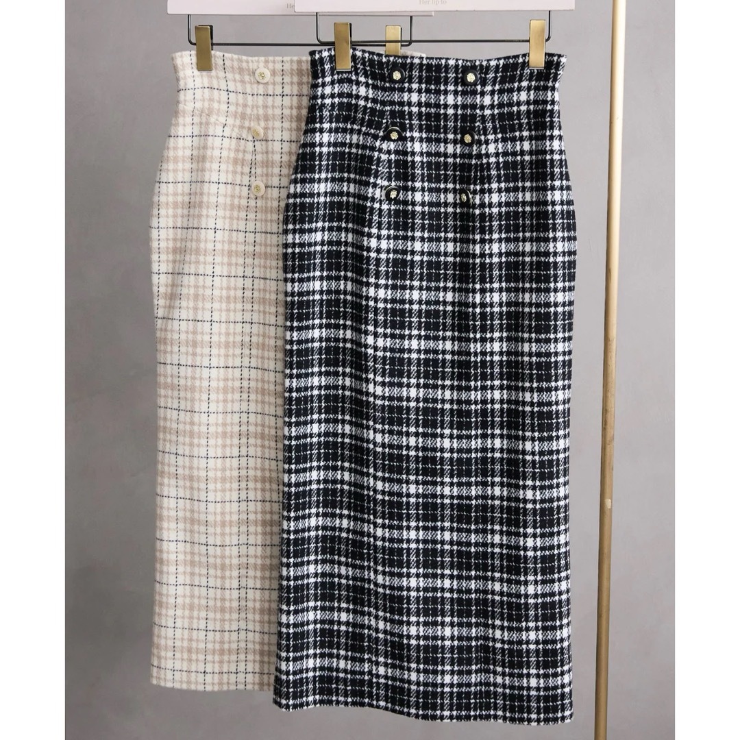 完売品)Her lip to /Plaid Long Skirt スカート 完売品)Her lip to /Plaid Long Skirt スカート