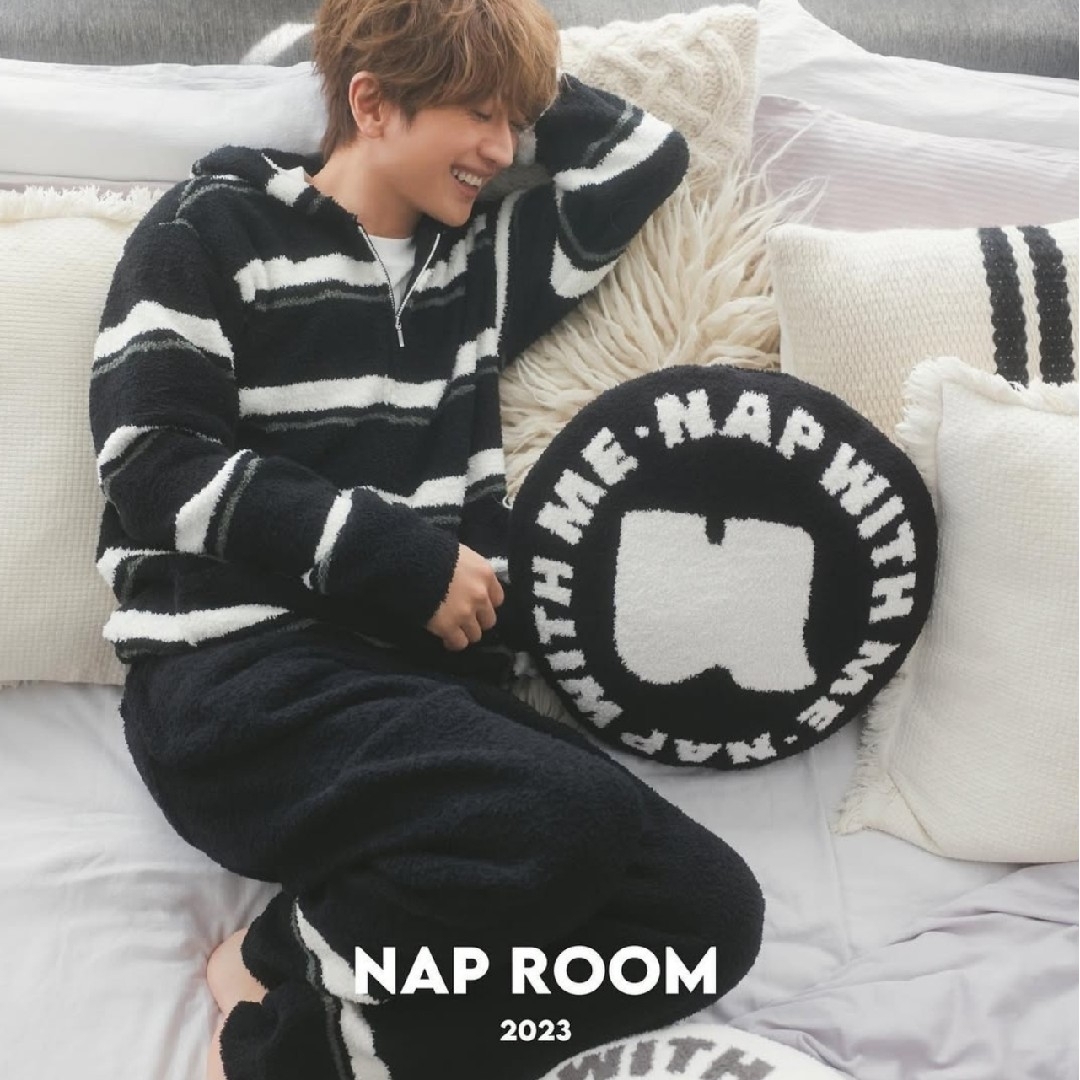 新品未開封】Naptime ナップルーム ラウンドクッション BLACK 新品未開封】Naptime ナップルーム ラウンドクッション BLACK