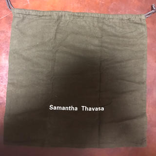 サマンサタバサ(Samantha Thavasa)のSamantha Thavasa レザー巾着小(ショップ袋)