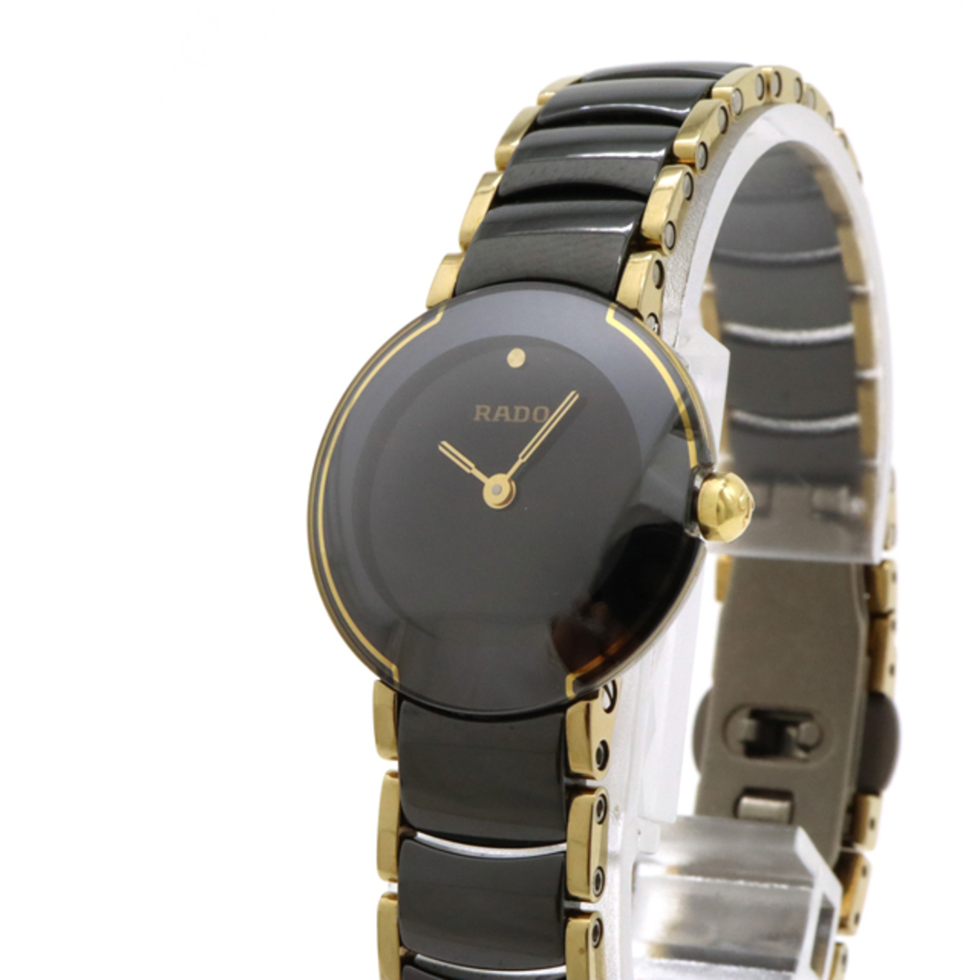 RADO - RADO ラドー ダイヤスター ブラック文字盤 レディース SS RADO - RADO ラドー ダイヤスター ブラック文字盤 レディース SS