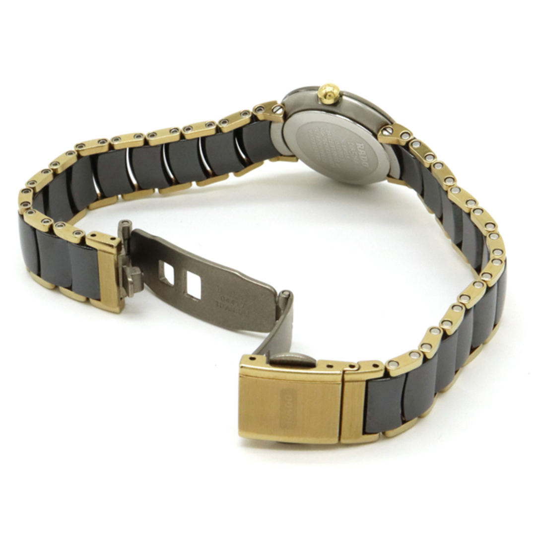 RADO - RADO ラドー ダイヤスター ブラック文字盤 レディース SS RADO - RADO ラドー ダイヤスター ブラック文字盤 レディース SS