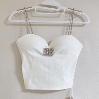 古着 ビンテージ タンクトップ 70s メッシュ 鍵網 白 ニット