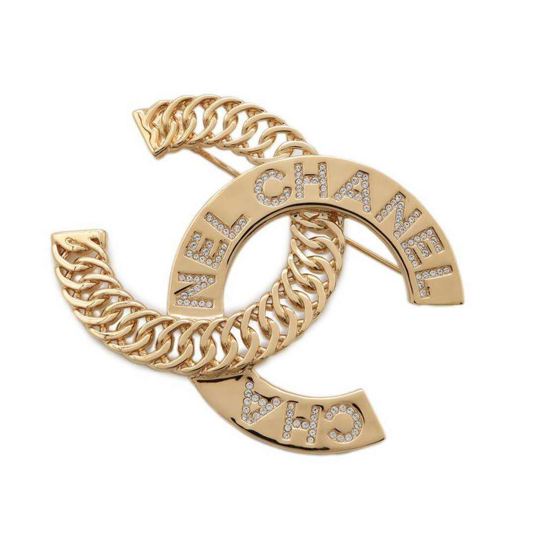 贈る結婚祝い シャネル CHANEL P B24 ラインストーン ココマーク ブローチ ブローチ