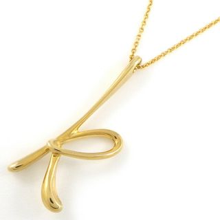 ティファニー(Tiffany & Co.)のティファニー Tiffany & Co. ネックレス レター K 60018244 イニシャル K18YG 【中古】(ネックレス)