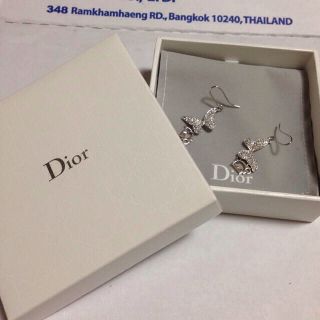 ディオール(Dior)のDior バタフライピアス♡(ピアス)