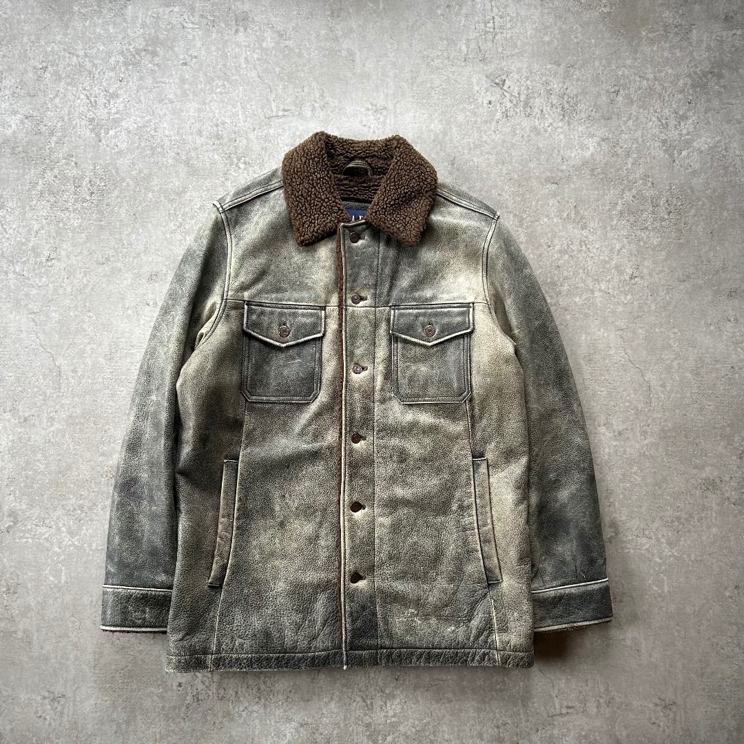 GAP - 90s- オールドギャップ レザージャケット 本革/牛革 GAP - 90s- オールドギャップ レザージャケット 本革/牛革