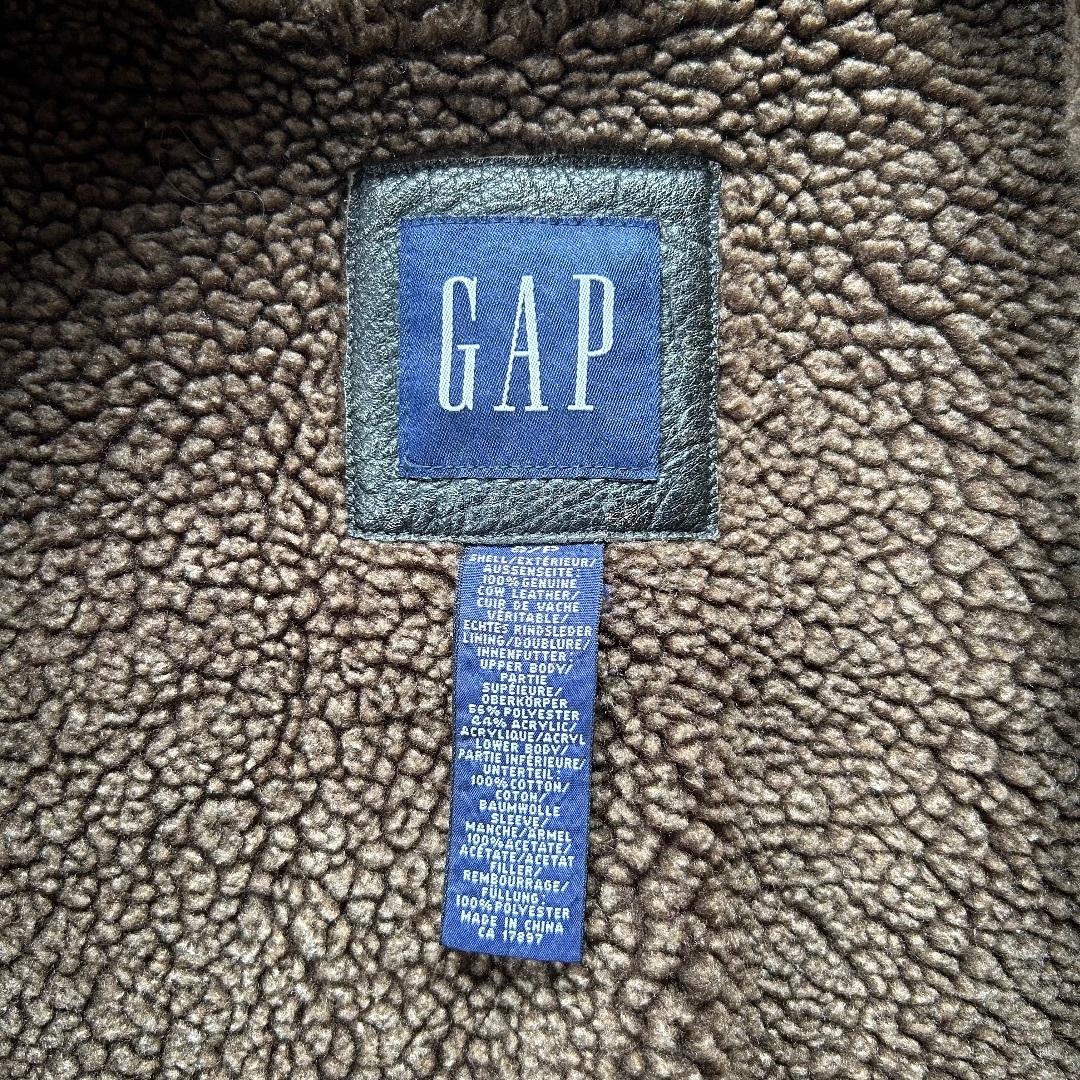 GAP - 90s- オールドギャップ レザージャケット 本革/牛革 GAP - 90s- オールドギャップ レザージャケット 本革/牛革