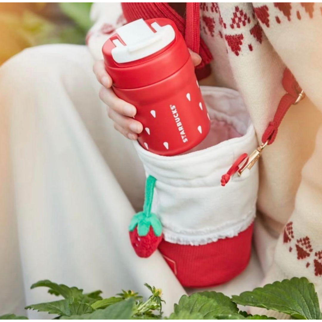 Starbucks - 海外限定スターバックス いちご うさぎ ステンレス Starbucks - 海外限定スターバックス いちご うさぎ ステンレス