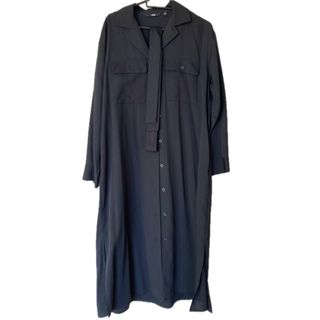 ユニクロ(UNIQLO)のUNIQLO　UVカットシャツワンピース(ロングワンピース/マキシワンピース)