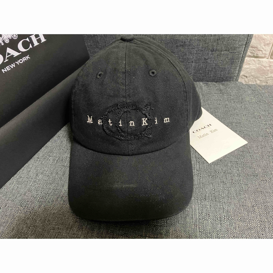 ☆新品☆ COACH MATIN KIM ベースボール ハット 帽子 ☆新品☆ COACH MATIN KIM ベースボール ハット 帽子