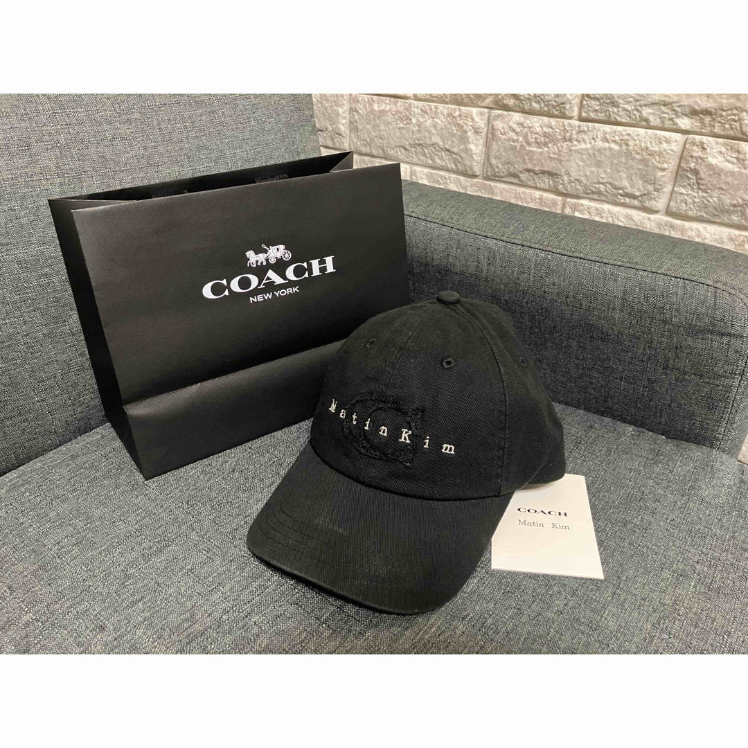 ☆新品☆ COACH MATIN KIM ベースボール ハット 帽子 ☆新品☆ COACH MATIN KIM ベースボール ハット 帽子