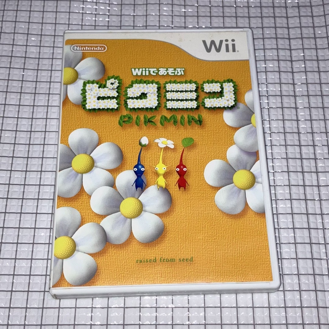 Wii(ウィー)のWiiであそぶ ピクミン PIKMIN エンタメ/ホビーのゲームソフト/ゲーム機本体(家庭用ゲームソフト)の商品写真
