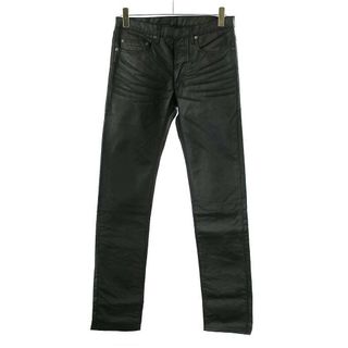 エディ期Dior Homme 07AWラスターコーティングブラックデニム26 エディ期Dior Homme 07AWラスターコーティングブラックデニム26