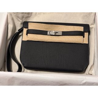 HERMES - 超希少⭐️国内正規品⭐️【エルメス ブラッククラッチ HERMES - 超希少⭐️国内正規品⭐️【エルメス ブラッククラッチ