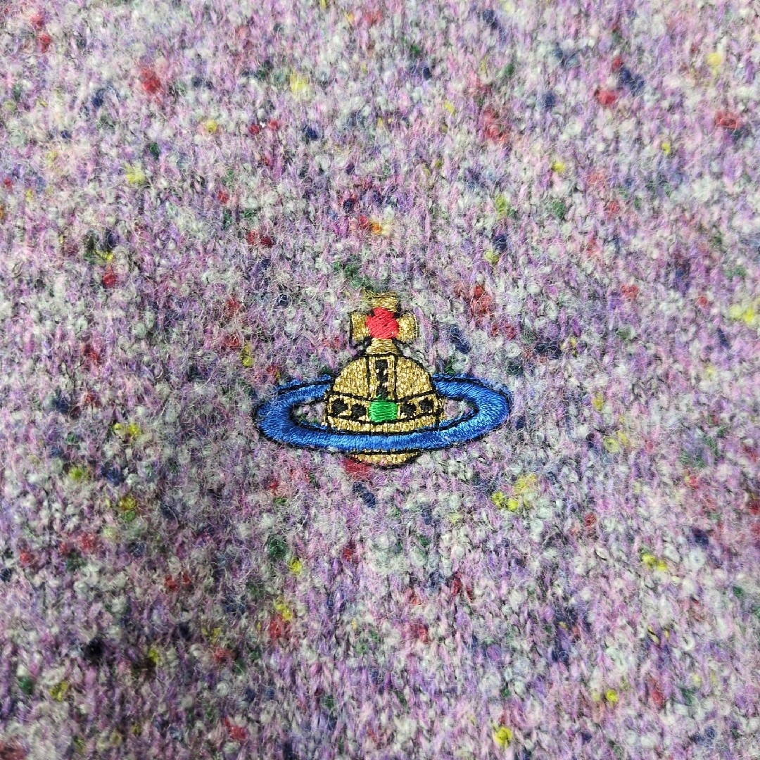 希少】ヴィヴィアン ウエストウッド マン オーブ刺繍 ウール 希少】ヴィヴィアン ウエストウッド マン オーブ刺繍 ウール