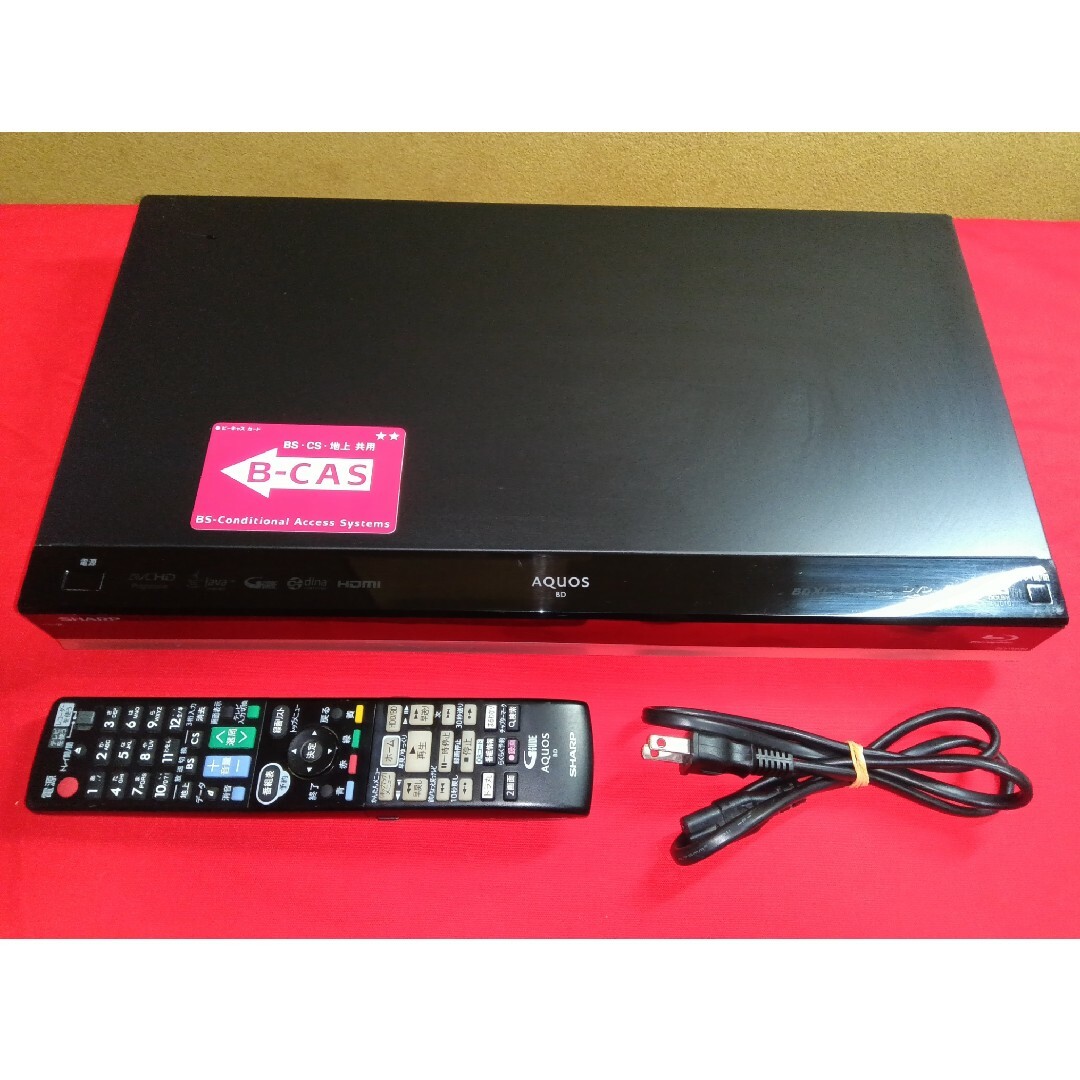 SHARP - □シャープAQUOS ブルーレイレコーダー/W580□点検整備 SHARP - □シャープAQUOS ブルーレイレコーダー/W580□点検整備