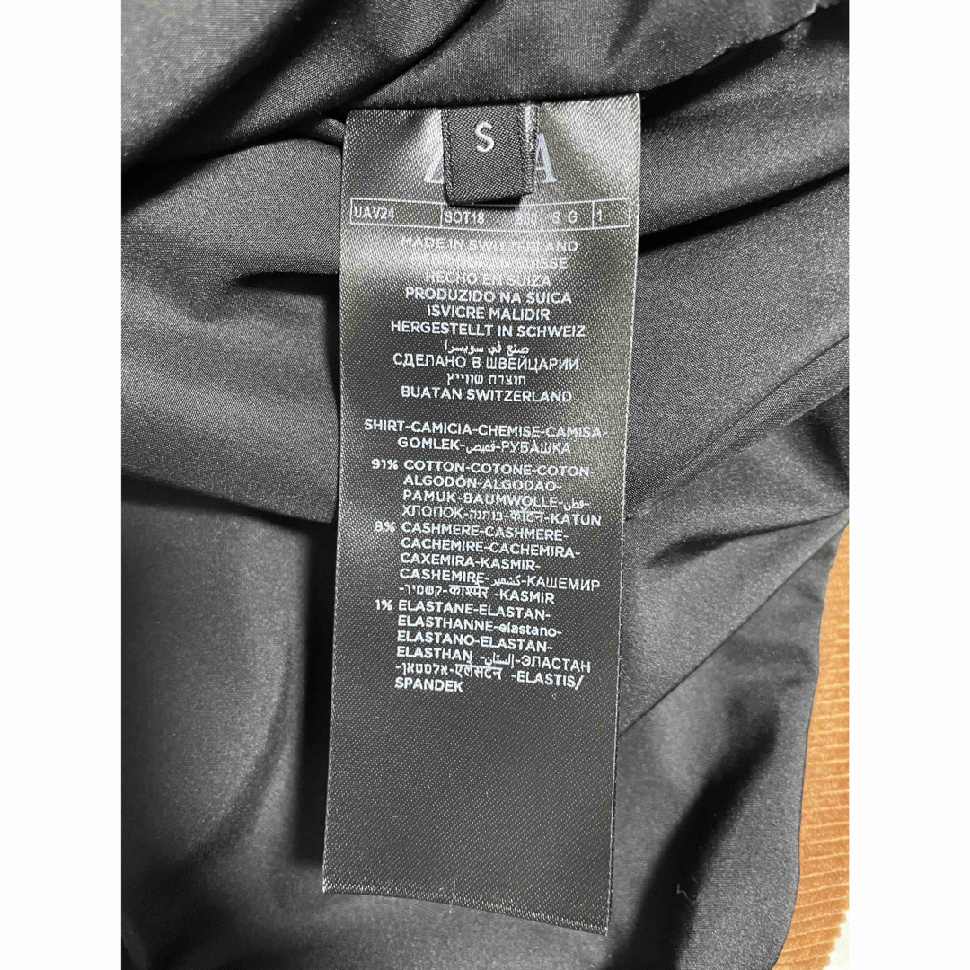 Ermenegildo Zegna - ZEGNA ブラウン コットンカシミヤ混長袖 Ermenegildo Zegna - ZEGNA ブラウン コットンカシミヤ混長袖