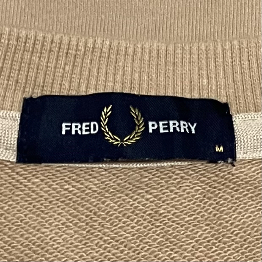FRED PERRY - FRED PERRY×BEAMS 別注 '90s ロゴクルーネック FRED PERRY - FRED PERRY×BEAMS 別注 '90s ロゴクルーネック