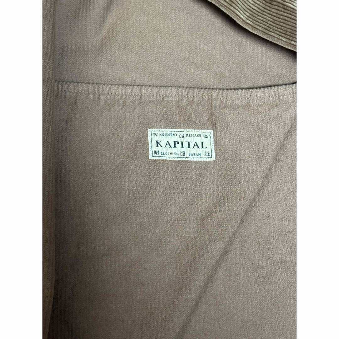 KAPITAL KOUNTRY コーデュロイ アイヌ柄 羽織りロングコート KAPITAL KOUNTRY コーデュロイ アイヌ柄 羽織りロングコート