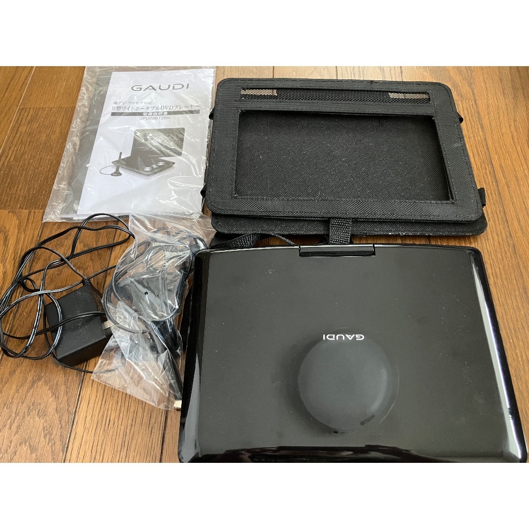 GREEN HOUSE - ポータブルDVDプレーヤー 9型ワイド GPD09BT2BK USBメモリー S