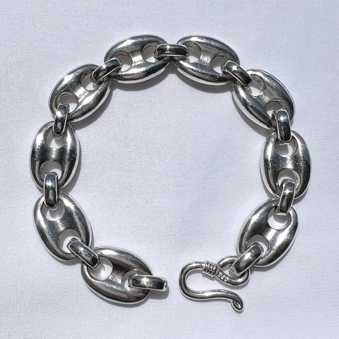 vintage SILVER925 アンカーチェーン ブレスレット ヴィンテージ vintage SILVER925 アンカーチェーン ブレスレット ヴィンテージ