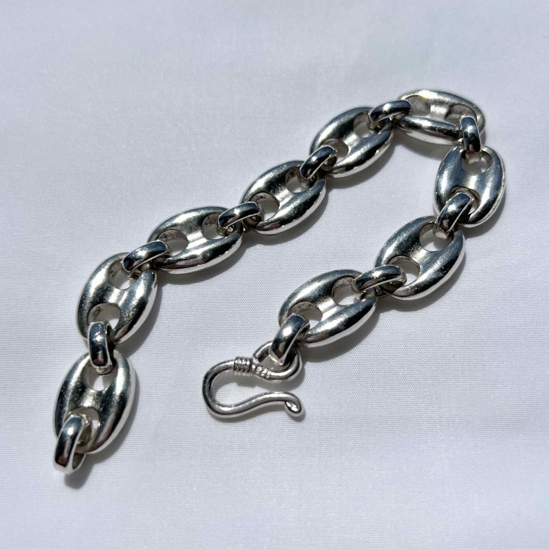 vintage SILVER925 アンカーチェーン ブレスレット ヴィンテージ vintage SILVER925 アンカーチェーン ブレスレット ヴィンテージ