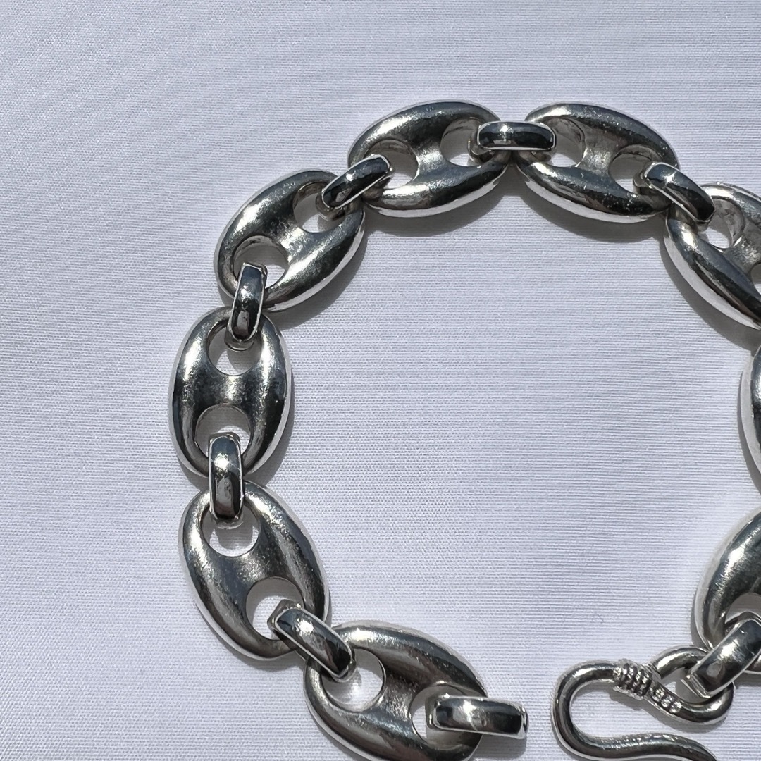 vintage SILVER925 アンカーチェーン ブレスレット ヴィンテージ vintage SILVER925 アンカーチェーン ブレスレット ヴィンテージ